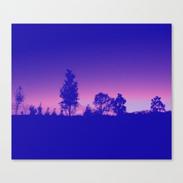 Violet Sunset in Appalachia Canvas Print