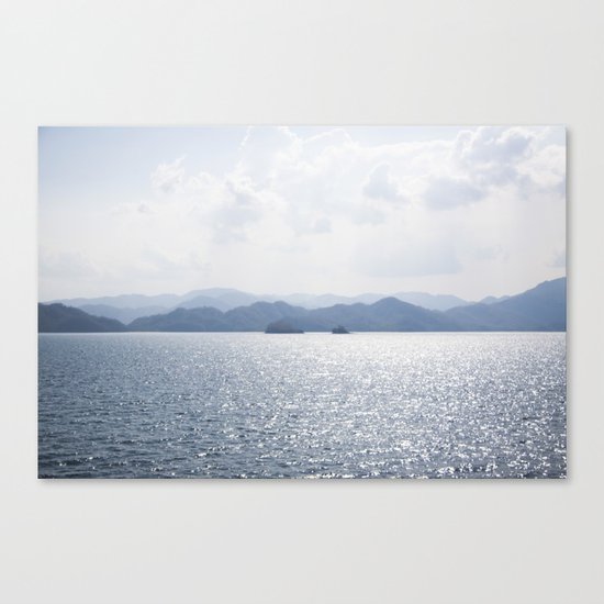 BE SO HAPPY THAT WHEN OTHERS LOOK AT YOU, THEY BECOME HAPPY TOO Canvas Print