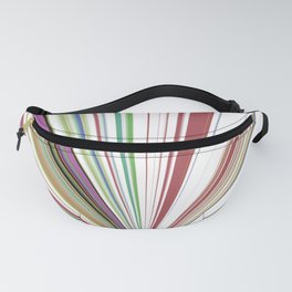 Colorful autumn lines Fanny Pack