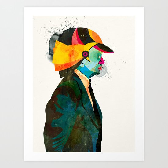Helmet03 Art Print