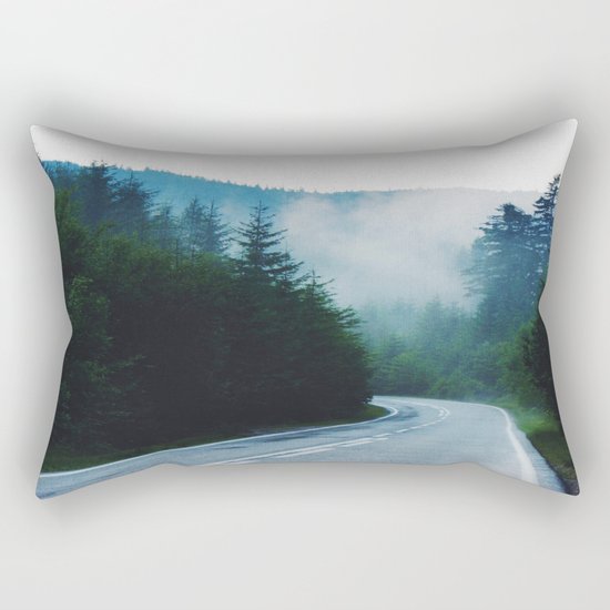 The Winding Road Rectangular Pillow