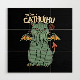 The Call of Cathulhu Wood Wall Art