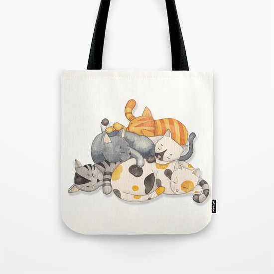 Cat Nap (Siesta Time) Tote Bag