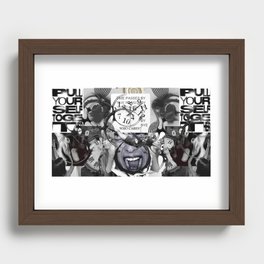 Running Out of Time Recessed Framed Print