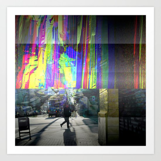 Thursday 14 March 2013: "...prism is only walls..." Art Print