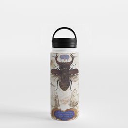 Insects and the Head of a Wind God Water Bottle
