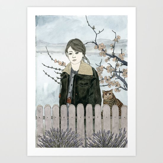 Early Spring Walk Art Print