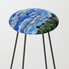 Blue Sky and Cornfields in Lancaster Counter Stool