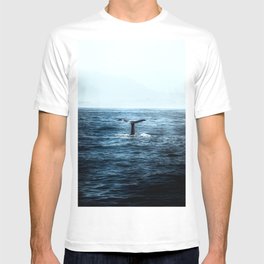 Ocean Teal Whale T-shirt