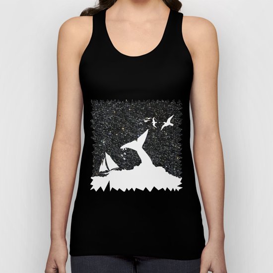 Moby Dick Unisex Tank Top