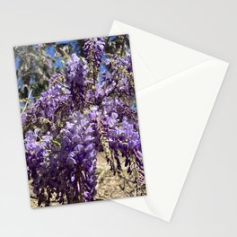 Amethyst Chinese Wisteria Stationery Card