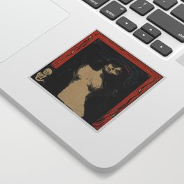 Edvard Munch - Madonna Sticker