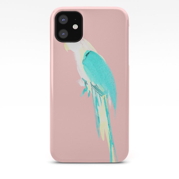 Summer Parrot iPhone Case by astronaut | Society6