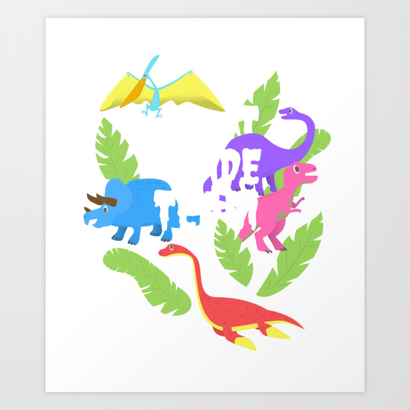 1st Grade Team Shirts First Grade Team Dinosaur Shirts Art Print