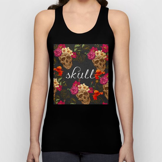 Skull Unisex Tank Top