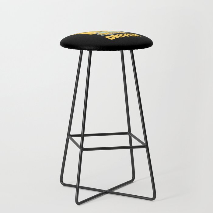 Short Bus Driver Bar Stool