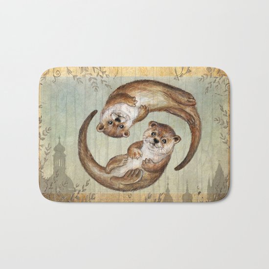 OTTERs over Praha Bath Mat