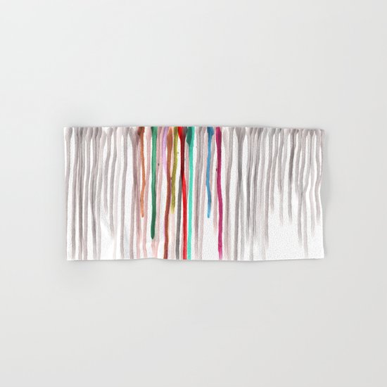 Rainbow Drops of Joy Pride Hand & Bath Towel