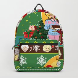 Green golden girls christmas - amazing gift idea Backpack