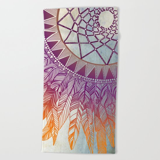 dreamcatcher: mining for the meaning Beach Towel