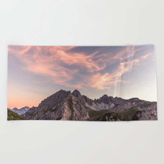 Alpine Journey Beach Towel