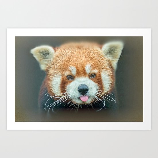 PANDA-RING TO ONE'S TASTE Art Print