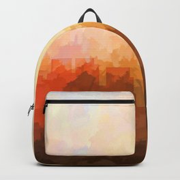 Chicago Illinois Skyline - In the Clouds Backpack
