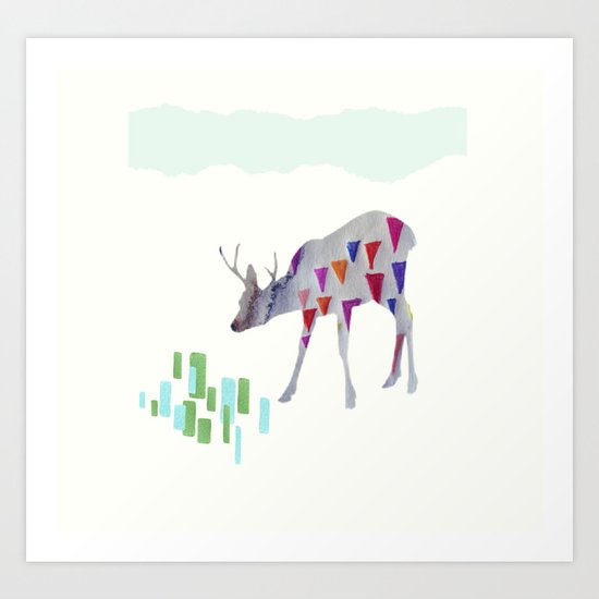 deer Art Print