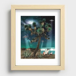 Awaiting Abduction Recessed Framed Print