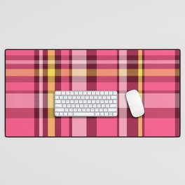 Plaid // Rhubarb & Custard Desk Mat