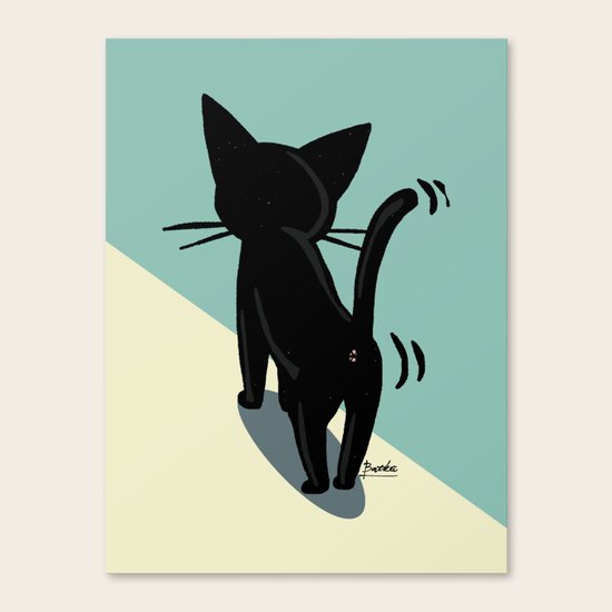 His back Canvas Print