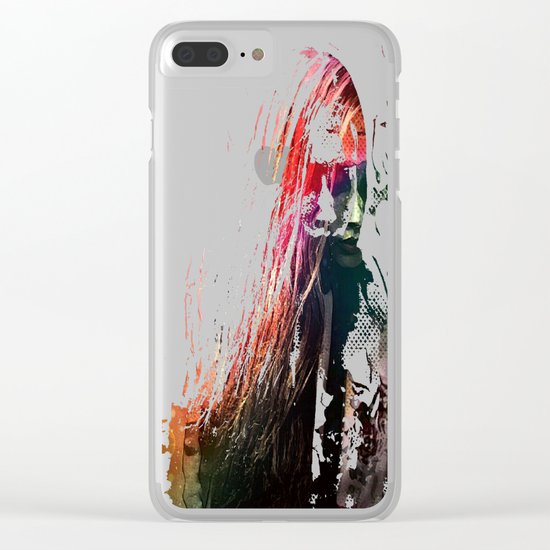 Walking Away From The Lights Of Never Clear iPhone Case