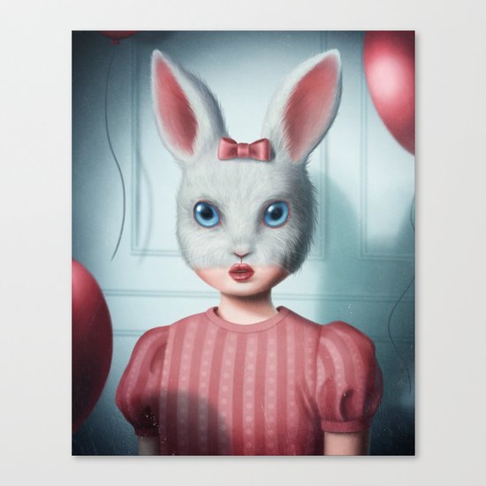 The lonely party Canvas Print