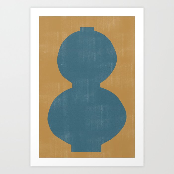 Shape Vase Object Art Print