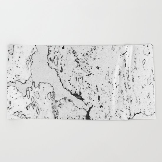 Speckled Marble Beach Towel