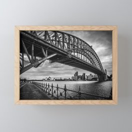 Sydney Harbour Bridge Framed Mini Art Print