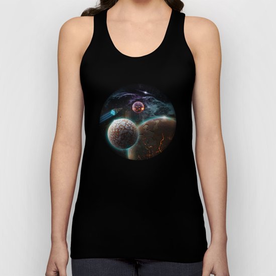 Deep Space Flare Unisex Tank Top