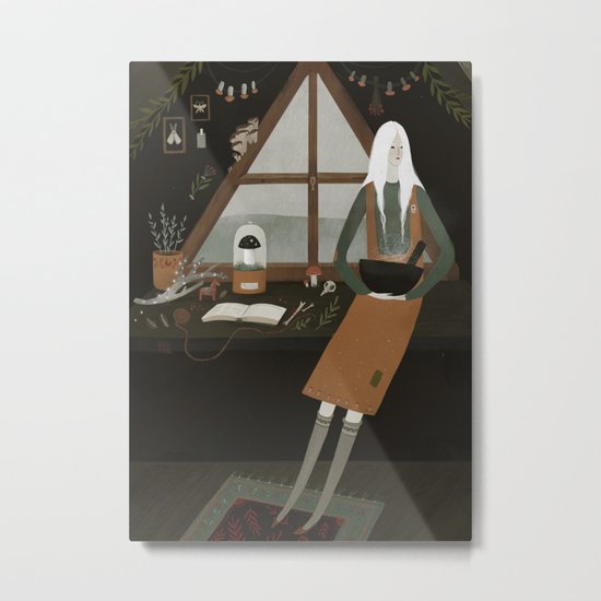Magic Metal Print