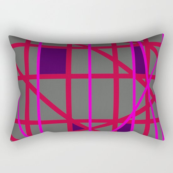 Abstract RF Rectangular Pillow
