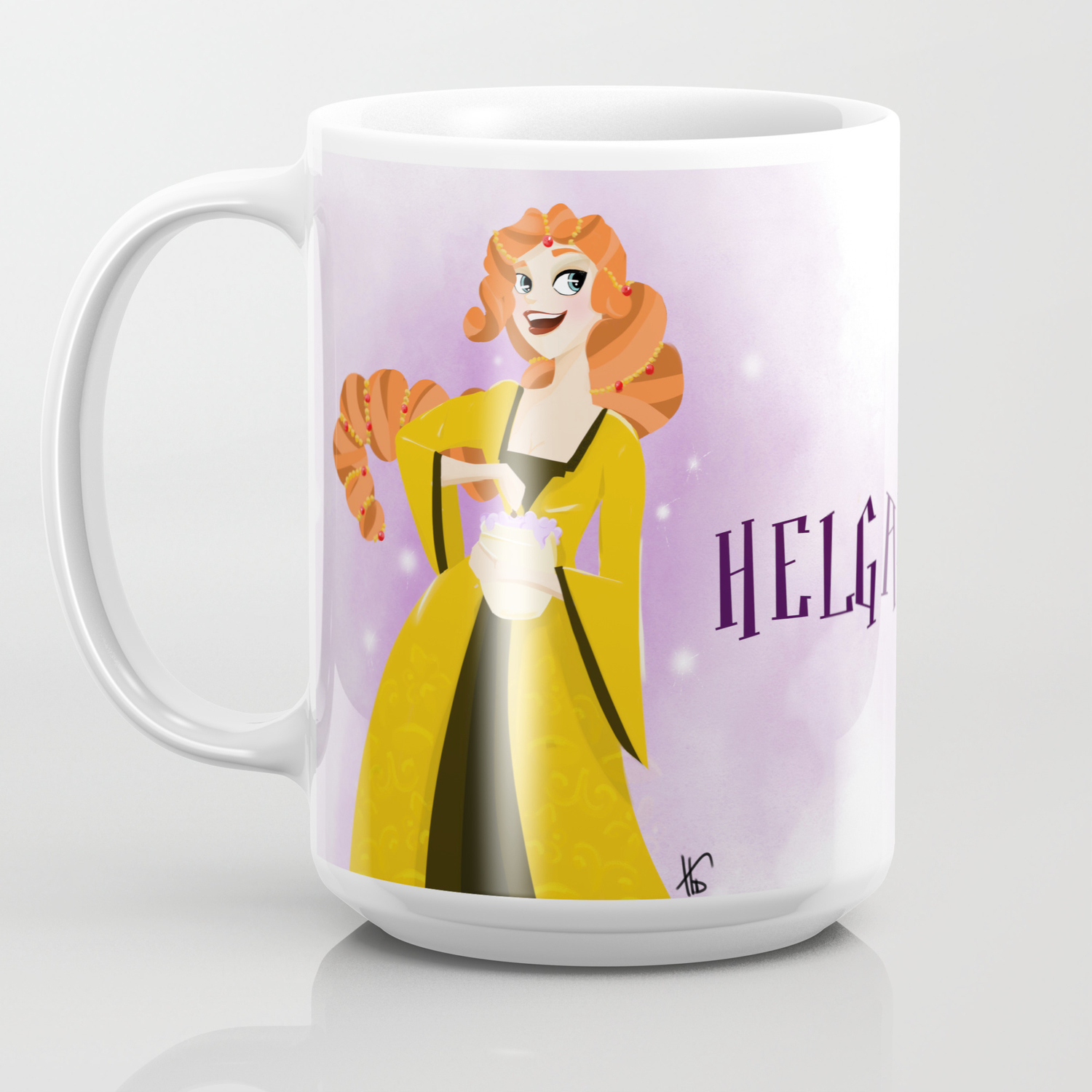Helga Hufflepuff Coffee Mug By Hailey Del Rio Society6