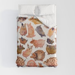 Pig Collection Duvet Cover