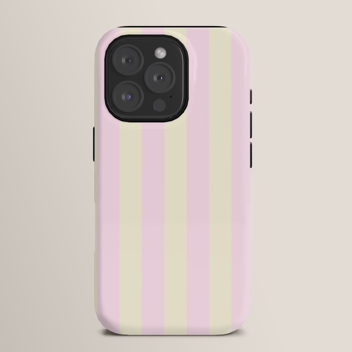Stripes of Light Pink and Cream