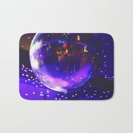 In the round; disco ball 1970's era dance club color photograph / photography for home and wall decor Bath Mat