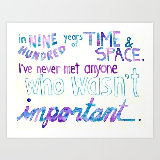 in nine hundred years Art Print