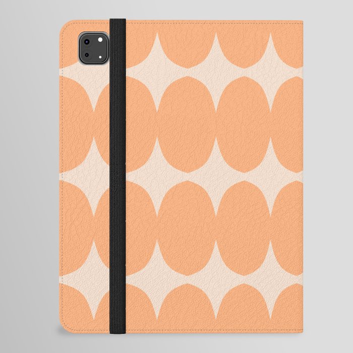 Sparkles Pattern - Orange iPad Folio Case