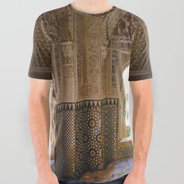 Lindaraja oriel. The Alhambra palace. Granada. Spain. Medium format, Film All Over Graphic Tee