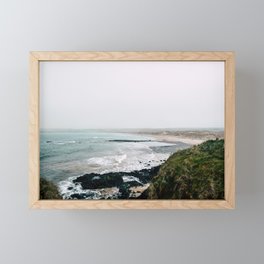 Port Ballintrae Beach Framed Mini Art Print