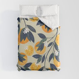 Oranges pattern Duvet Cover