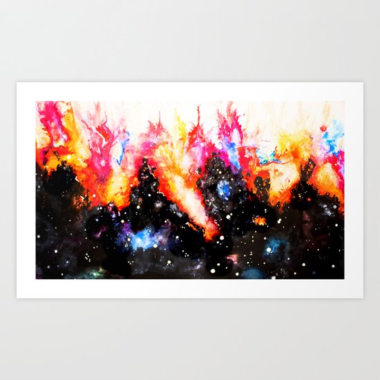 Nebulis. Art Print