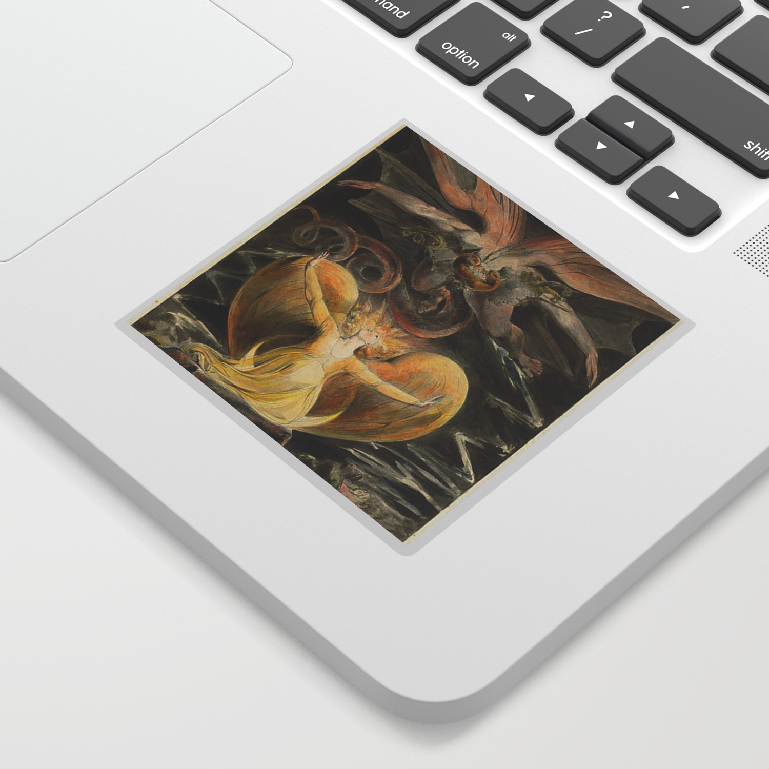 William Blake The Great Red Dragon And The Woman Clothed With